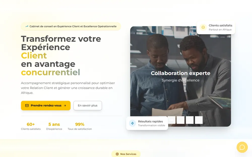 Aperçu du site MatriCx Consulting
